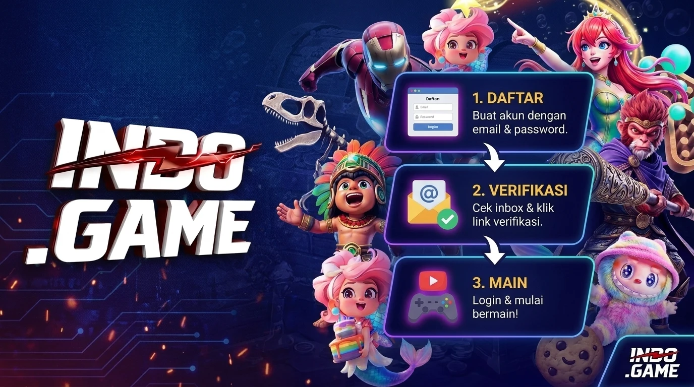 Complete Guide to Creating an INDOGAME Digital Games Online Account